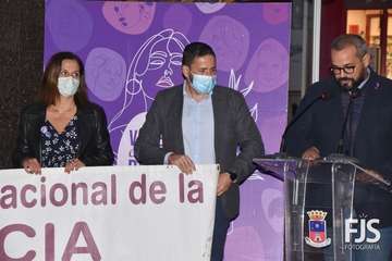 Concentración en Telde y marcha en la capital contra la violencia de género/TA, Francisco Javier Santana y Antonio Alí.